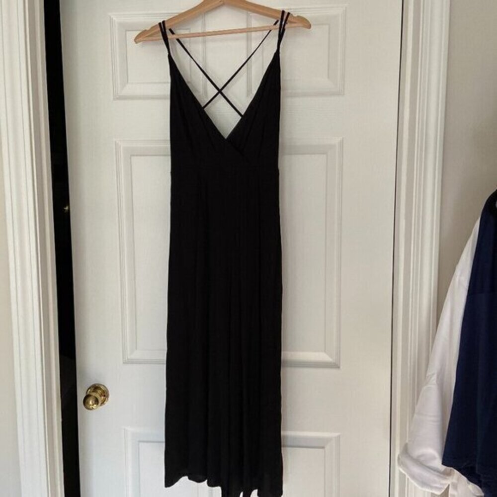 Forever 21 Black CrissCross Back Romper